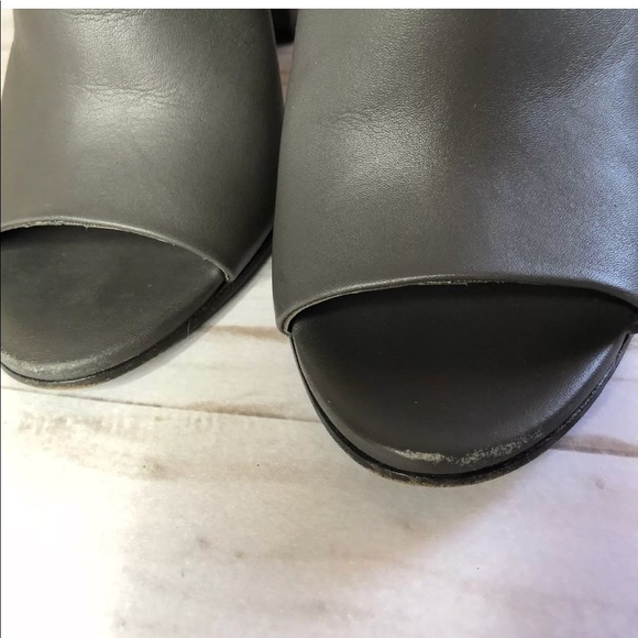 VINCE Brigham 9M Graphite Gray Ankle Booties - Picture 6 of 8